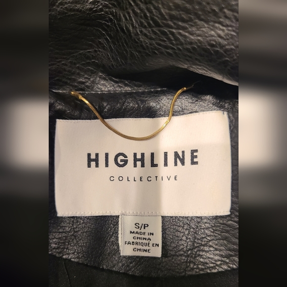 Highline Faux Leather Moto Jacket - Picture 3 of 4